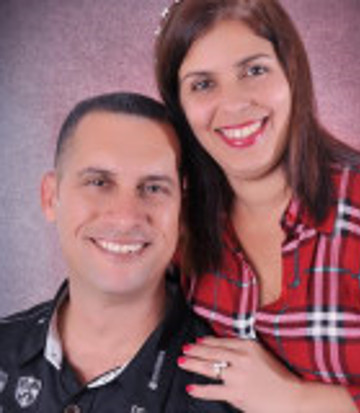 Your hosts at Hostal Yuliet y Ariel, Cienfuegos, Cuba