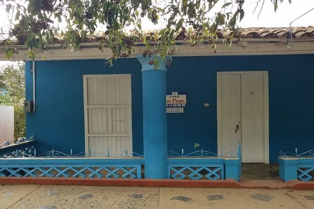 Fachada de Casa Los Pinos, Viñales, Pinar del Río Cuba