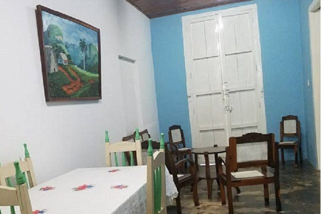 Sala comedor de Casa Los Pinos, Viñales, Pinar del Río Cuba